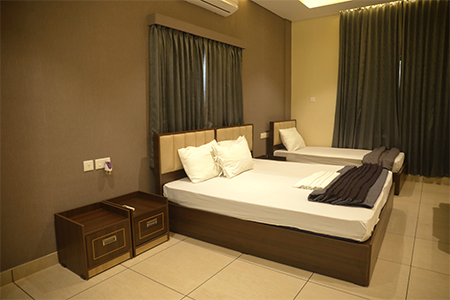 Inpatient room at Edhini